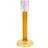 Klevering Bougeoir Bole Orange Verre Borosilicaté Candle Holder