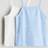 H&M Cotton Strappy Tops 2-pack - Blue