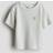 H&M T-shirt I Bomullsfrotté - Ljus Dimgrön