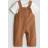 H&M 2-Delt Sæt Med Overalls Og Top - Beige
