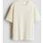 H&M Loose Fit Fine Knit T-shirt - Beige