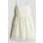 H&M Flounce Trimmed Lace Dress - White