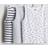 H&M Tanktop I Bomull 3-Pack - Blekblå/Mönstrad