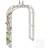 Relaxdays Garden Arbour Metal 240 x 155 x 39 cm Rose Arch Archway Trellis