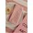 Ellos Serviet Ramona Check 4-pak Rosa Stofserviet Pink