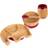 Tiny Dining 4pcs Eden The Elephant Bamboo Suction Toddler Baby Children's Feeding Set