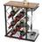 Costway 8 Bottle Countertop with Storage 44 x 36 x 13 cm Wine Rack