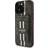Guess 4G Stripes Case with MagSafe Wallet for iPhone 16 Pro Max 6.9 in Brown