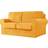 Canora Grey With Separate Seat Cushions And Backrests 2 Seat Set 185cm H x 235cm W x 104cm D Loose Sofa Cover Orange, Yellow