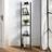 OHS 5 Tier Marble Look Wooden Iron Unit Shelving System