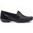 Pavers Leather Moccasins - Black