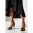 Coast Talia Platform Heel Sandals - Black