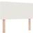 vidaXL Plain Design Cream 90 cm Corduroy Fabric Headboard 90cm