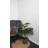 Home -Tex Monstera 90 cm 1 Stammet Grønne Blade Kunstig plante