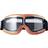 Redbike Kochmann Florida Motorcycle Goggles - Brown/Black Clear