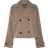 Pieces Pcscarlett Short Trenchcoat - Brown