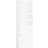 Hasta Gardinskinne Convex 250 cm Hvid 250cm