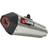 Scorpion Serket Taper Exhaust Yamaha MT-10 16-21 Stainless Oval Tapered