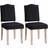 Yaheetech color Upholstered Kitchen Chair 92.5cm 2pcs