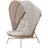 Ebuy24 Ennits Loungestol Sandy Grey Beige Natur Loungesæt