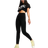 ASOS DESIGN 2 Pack Leggings - Black