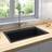 vidaXL Kitchen Sink Black Granite 790x500x193 mm