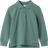 Polarn O. Pyret Long Sleeve Polo Top - Green