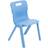 Titan One Piece School Chair Sky Blue Size 3 380mm