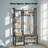 Vasagle 9 Hook Coat Rack with Shoe Bench Hallway Furniture & Accessory