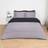 OHS Tog Duvet Cover Black, Grey (200x135cm)