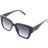 Pieces Square Frame Sunglasses - Black Tint