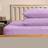 OHS Teddy Fleece - Lilac Pillow Case Purple (75x50cm)