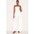 PrettyLittleThing Blend Tailored Bandeau Wide Leg Jumpsuit - White