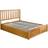 Aspire Wooden Ottoman Storage Bed Small Double 130x200cm