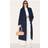 PrettyLittleThing Maxi Length Duster Coat - Blue