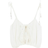River Island Lace Embellished Beach Top - Cream