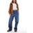 ASOS DESIGN Baggy Wide Leg Jean - Dark Blue