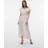 Vero Moda Vmpage S/L Long Wrap Dress - Hvid
