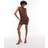Mango Cowl Neck Modal Mini Dress - Chocolate