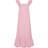Pieces Pcapia Midi Kjole - Apia - Pink Lemonade/Bright White