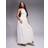 River Island Halterneck Shirred Maxi Dress - Stone
