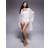 River Island Lace Robe - White