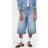 Only Onlhope Højtalede Lange Shorts - Light Blue Denim