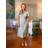 Vila S/S Wrap Midi Dress - Grå