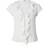 Weekday Bluse Med Flæser Og Bindebånd - White