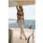 PrettyLittleThing Cream Mesh Maxi Beach Skirt - White