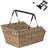 Basil Cento Rattan Look MIK Cykelkorg 22 l