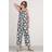 Seasalt Cornwall Salt Air Wide Leg Jumpsuit - Daisy Shadow Inkwell