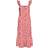 Vero Moda Vmlinn Midikjole - Hummer/Hvid