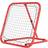 Football Rebounder Net Vikbar Metall 78 x 84 x 65-78 cm Röd